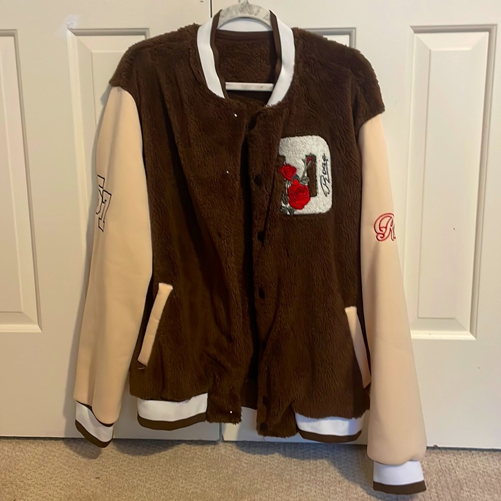 Unworn D Rose Fur Outerwear Jacket